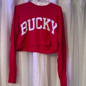 Champion Red Authentic Sweatshirt